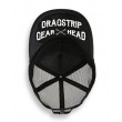 Dragstrip Speedway Flip Trucker Cap White